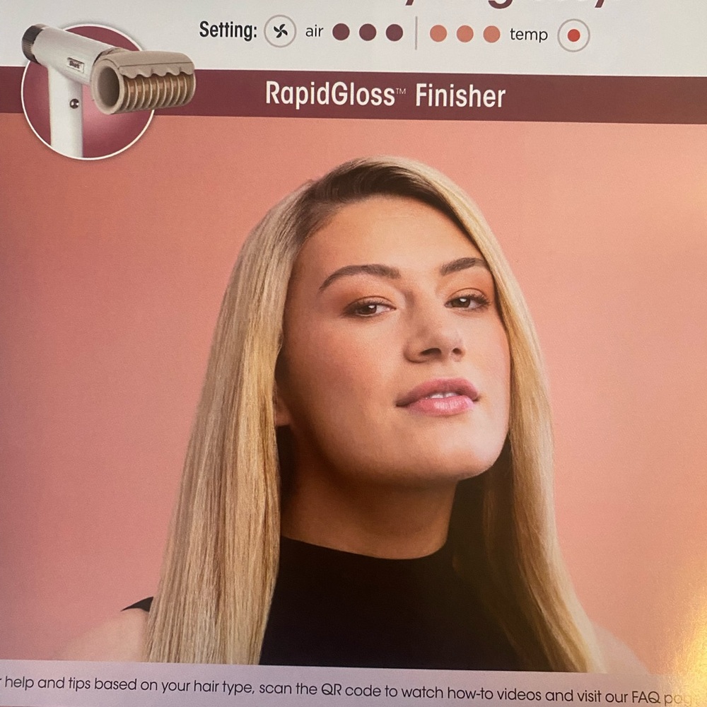 RapidGloss Finisher Hair Styling Tool for Shark SpeedStyle
